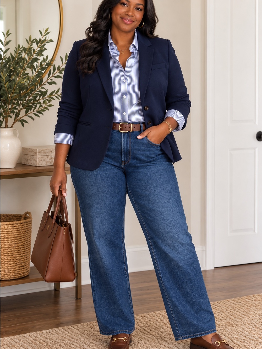 J. Crew Navy Blazer Medium Navy Blue
